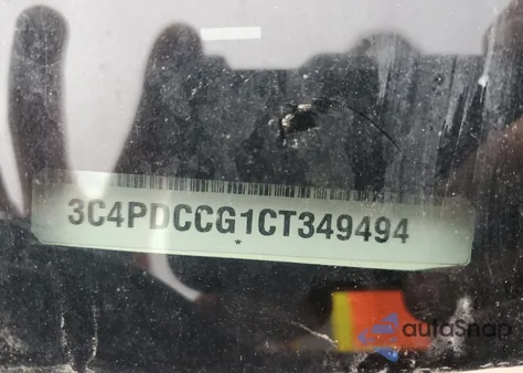 2012 Dodge Journey Sxt from USA, damaged, VIN 3C4PDCCG1CT349494